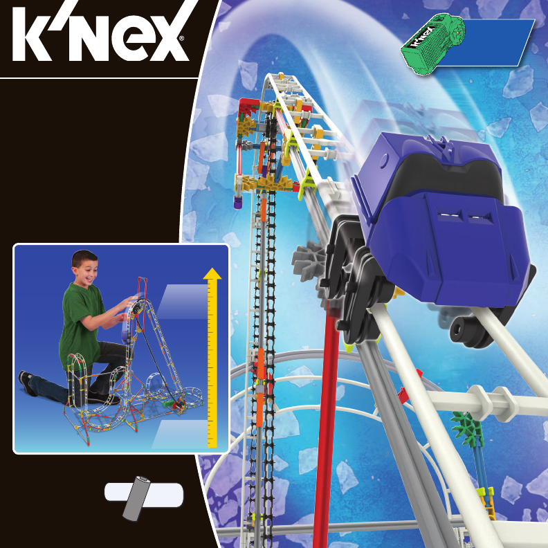 Handleiding K nex set 54401 Thrill Rides Blizzard blast