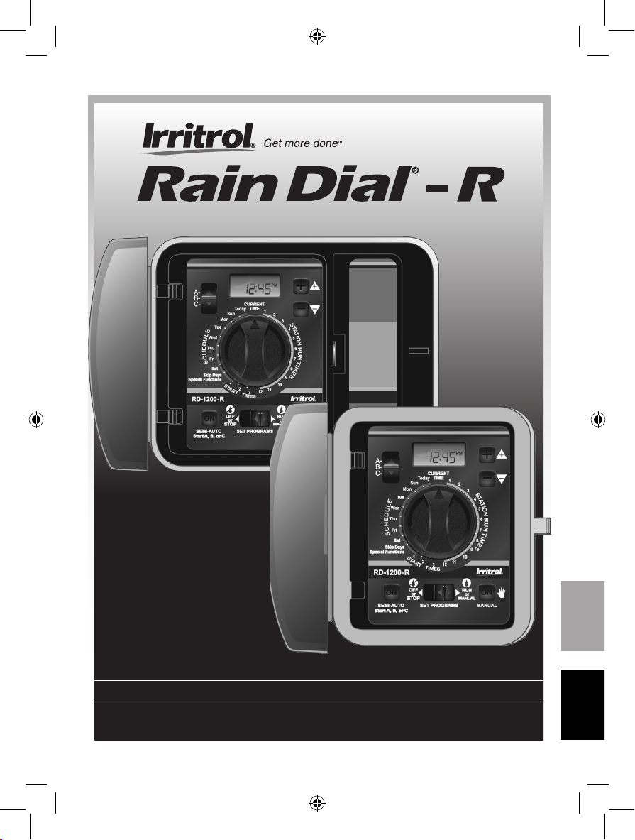 Manuale Irritrol Rain DialR Centralina irrigazione