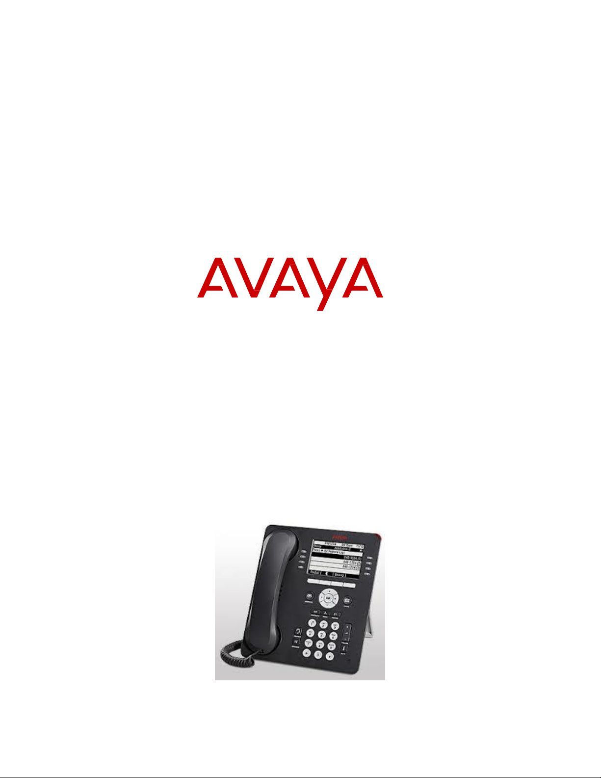 Mode d’emploi Avaya 9608G Téléphone