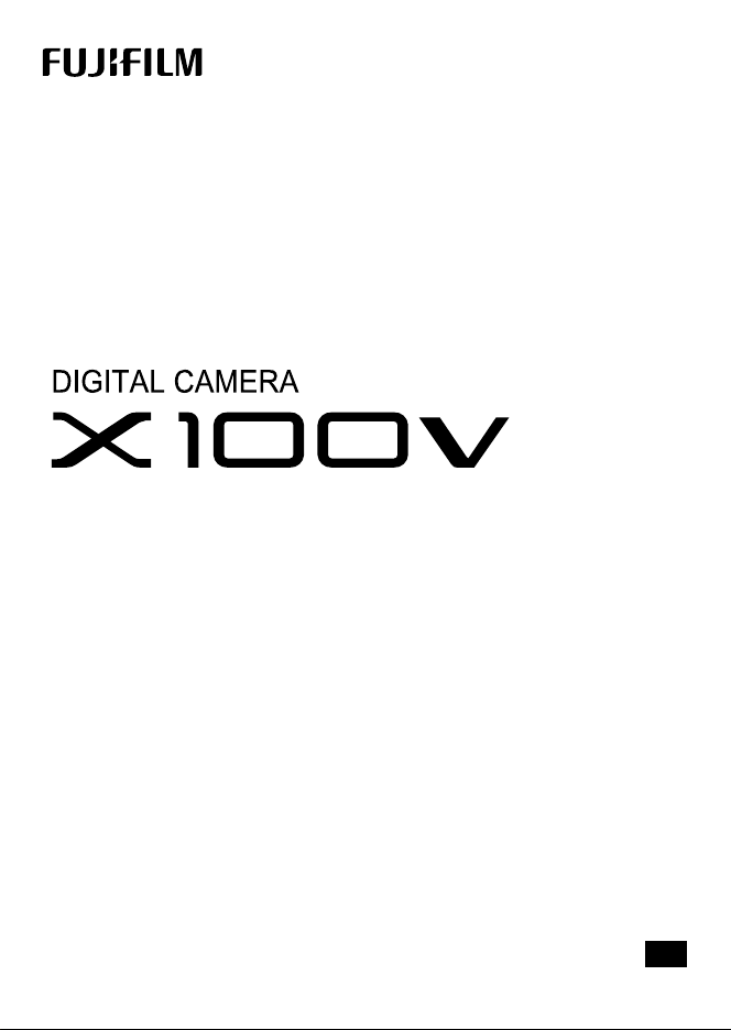 Manual Fujifilm X100V Digital Camera