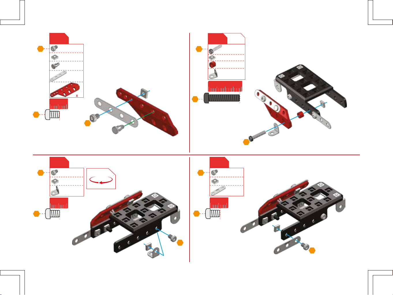 Manual Meccano Set 21201 STEM Racing Vehicles   Bg2 