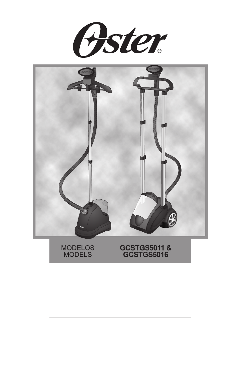 Manual Oster GCSTGS5016 Garment Steamer