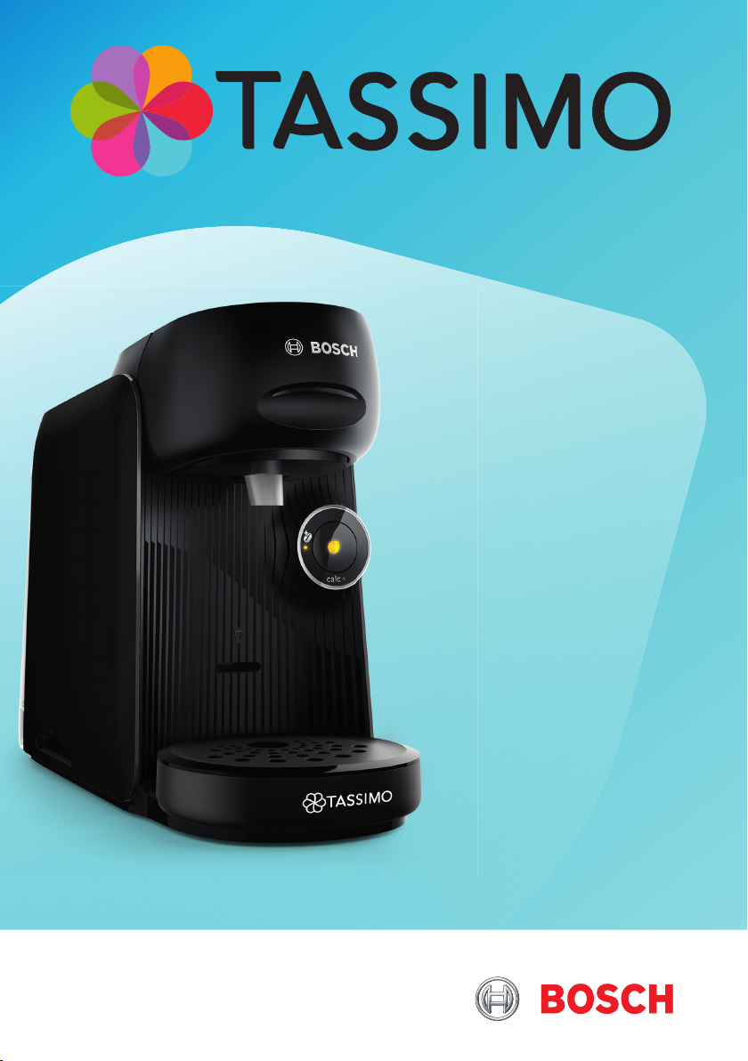 Руководство Bosch TAS16B2 Tassimo Finesse Кофе-машина