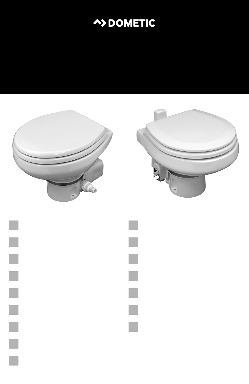 Dometic Toilette Bedienungsanleitung
