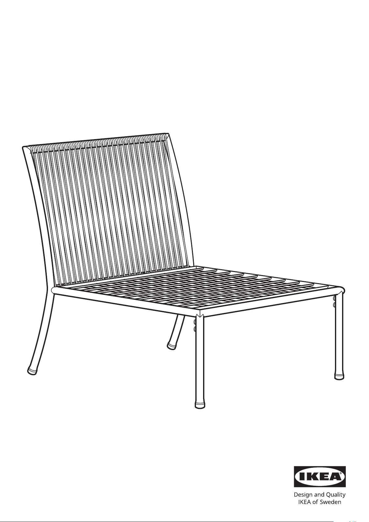 Manual IKEA SEGERON Garden Chair
