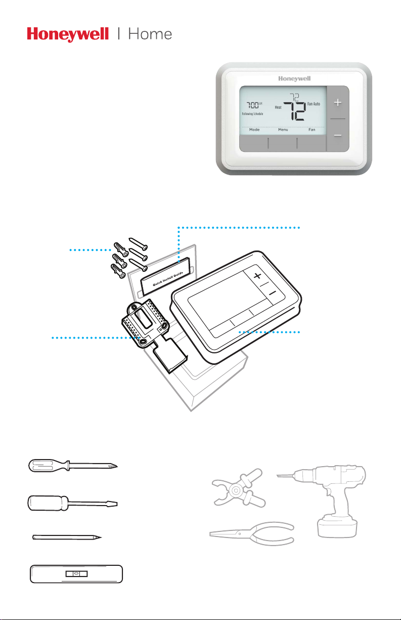 Mode d’emploi Honeywell RTH7560E1001/E Thermostat
