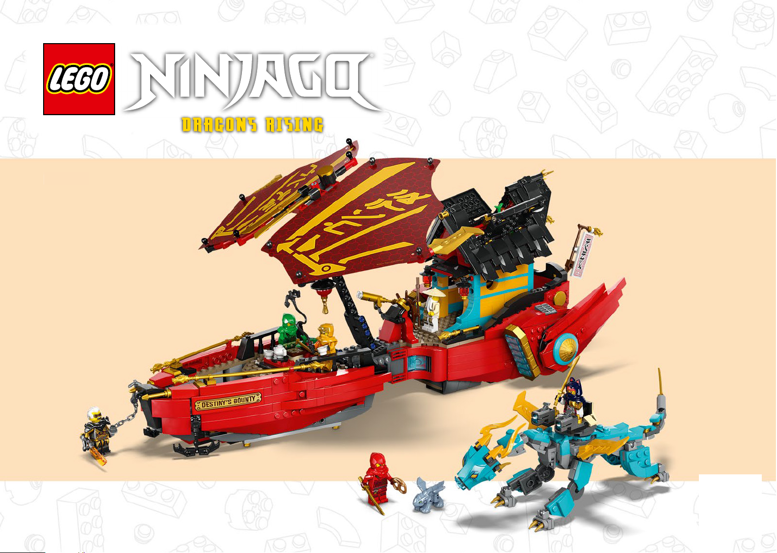 Brugsanvisning Lego 71797 Ninjago Skæbnebåden – kapløb med tiden