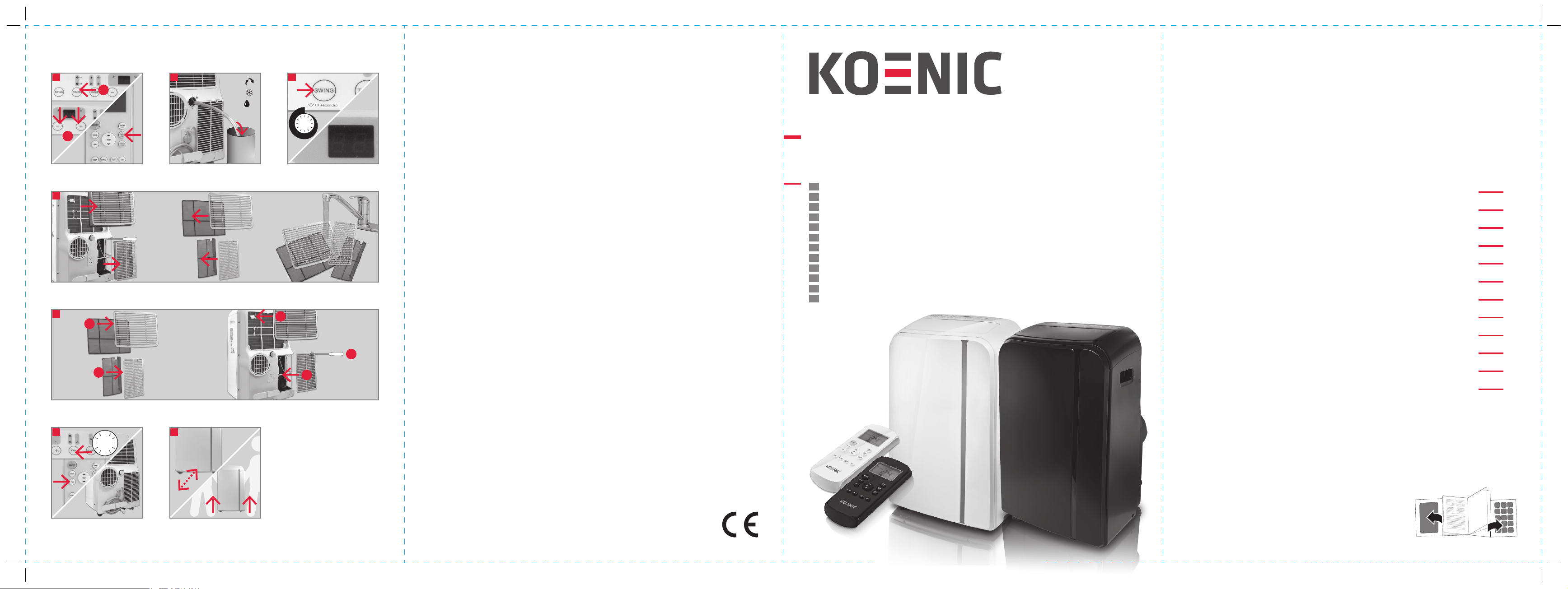 Manual De Uso Koenic KAC 9022 B CH WLAN Aire Acondicionado