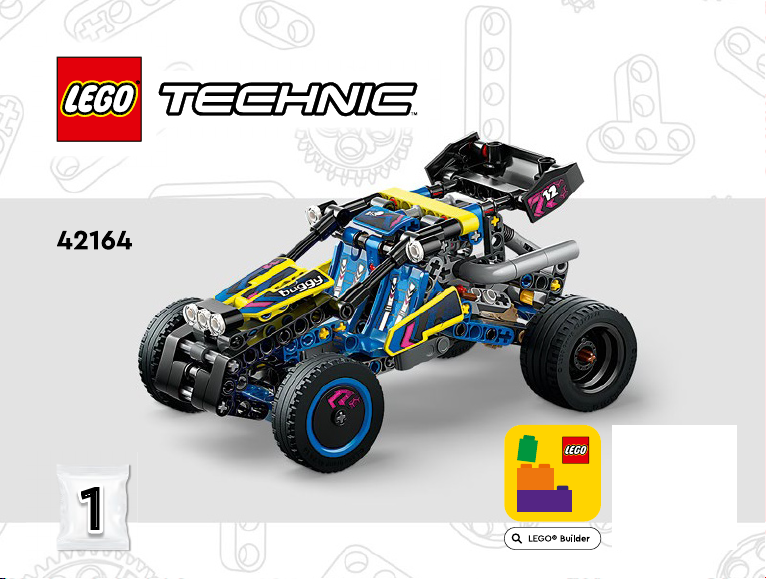 Manual Lego Set 42164 Technic Off Road Race Buggy