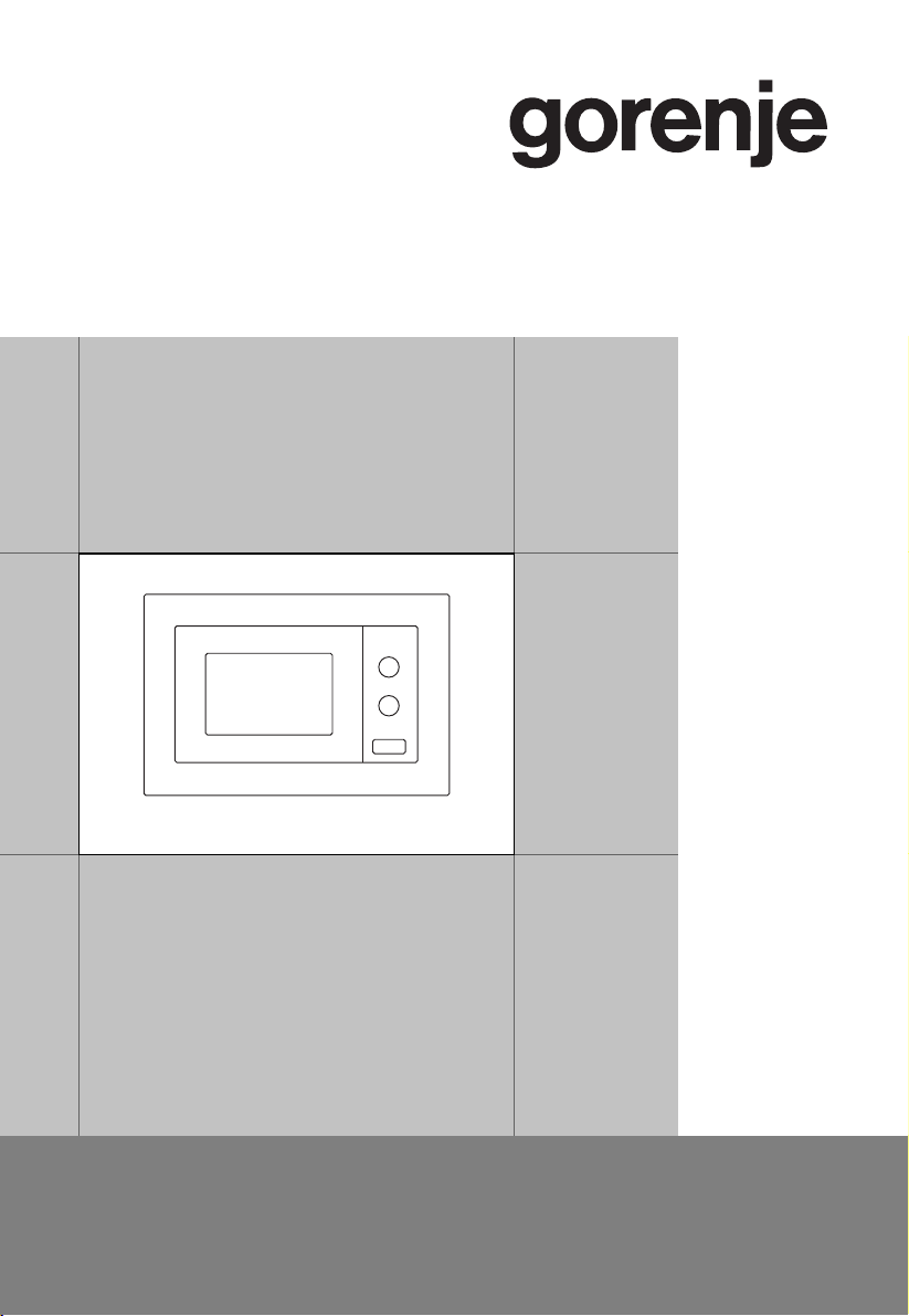 Handleiding Gorenje Bm Eg B Magnetron