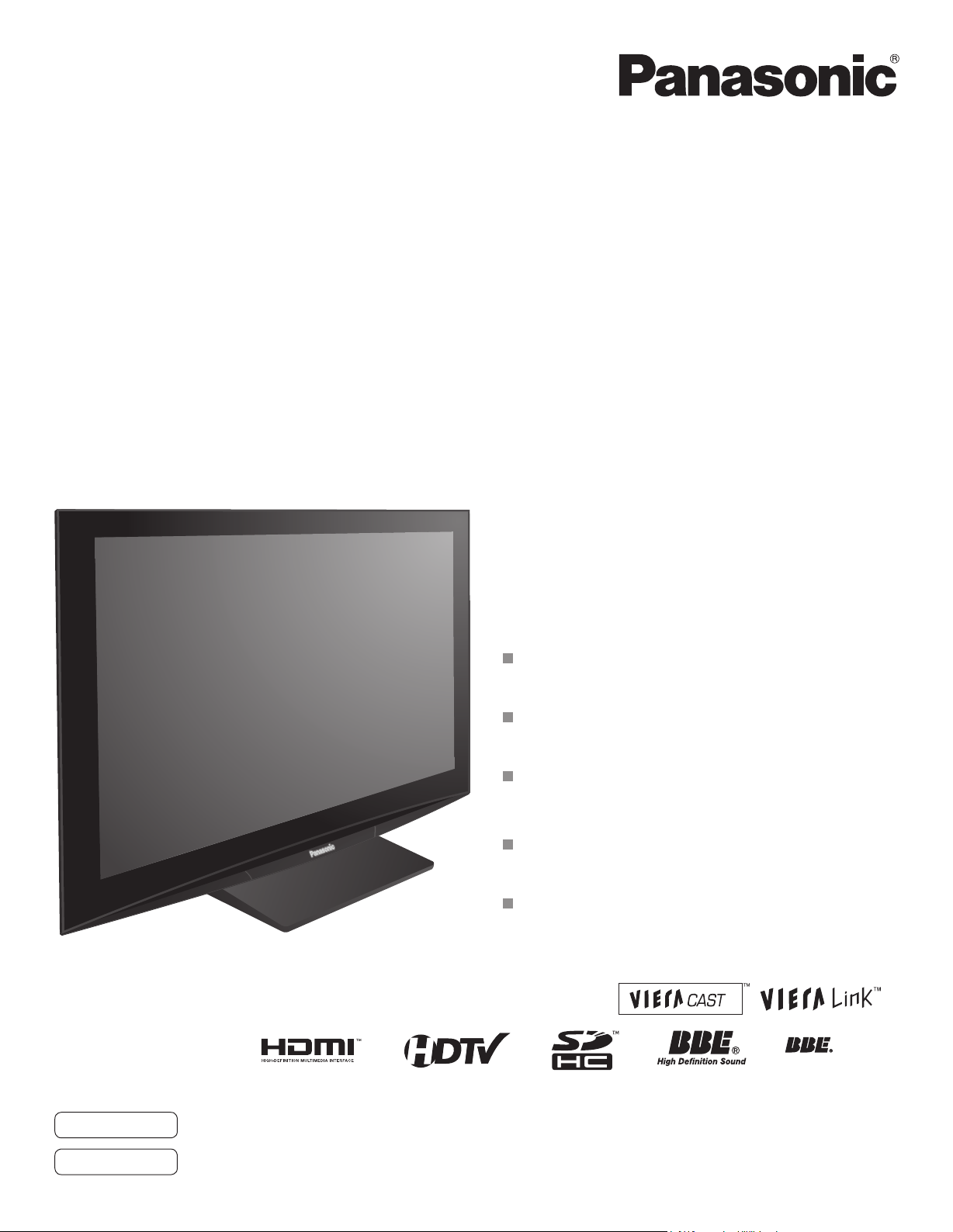 Televisores Viera Panasonic de plasma y FullHD