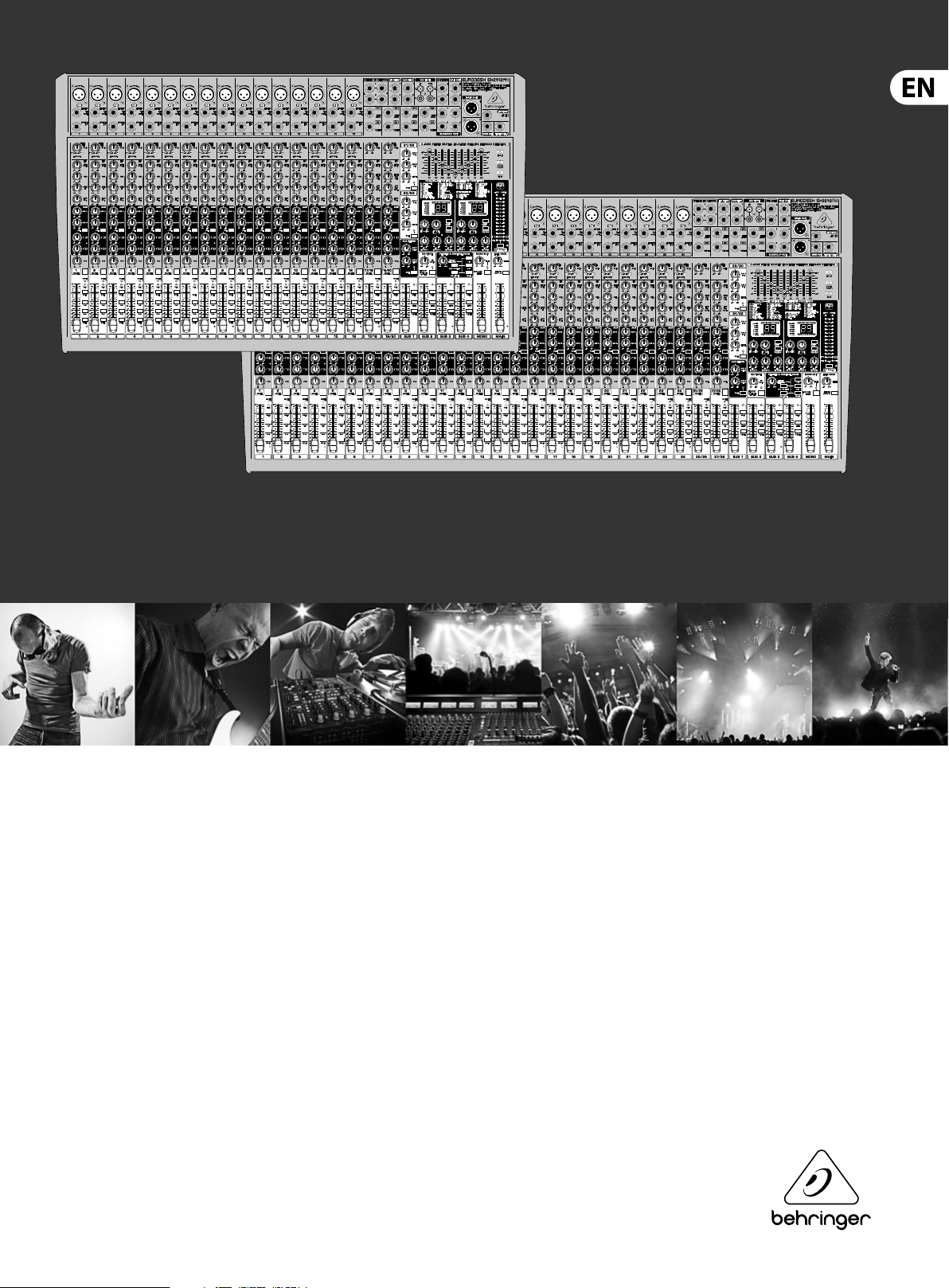 Handleiding Behringer Eurodesk SX3242FX Mengpaneel