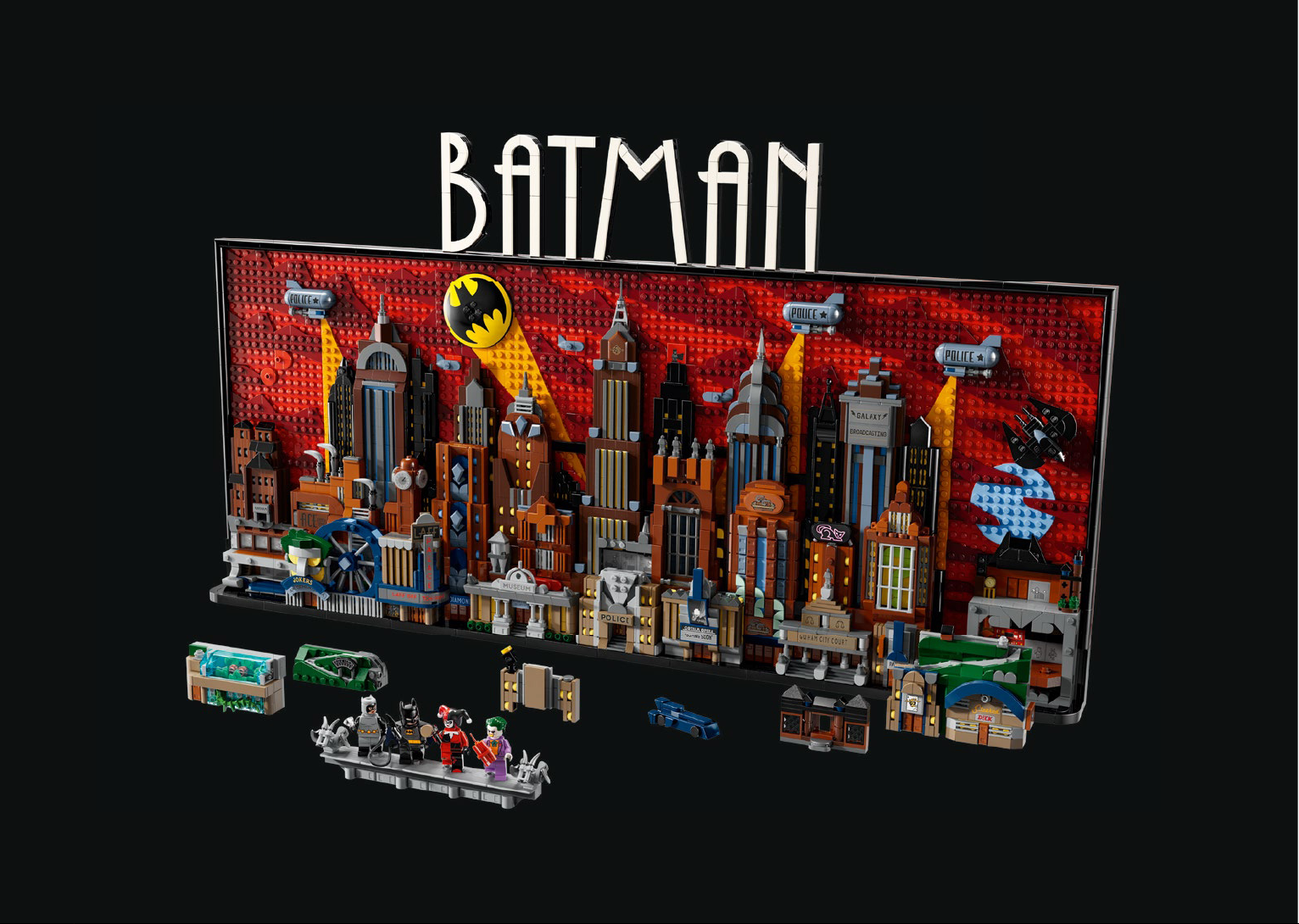 Manual Lego set 76271 Art Batman - The Animated Series Gotham City - page 3