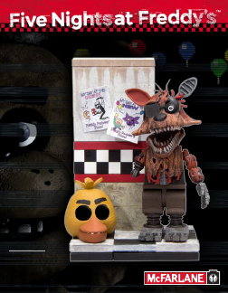 Manual McFarlane set 12664 Five Nights at Freddys Hallway