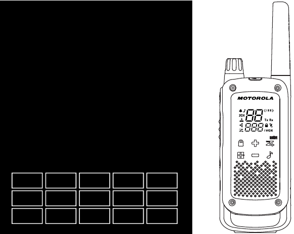 Bedienungsanleitung Motorola Talkabout T82 Walkie-talkie