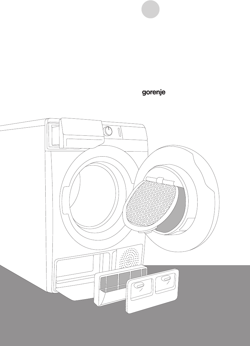 Руководство Gorenje DE82 Сушильная машина