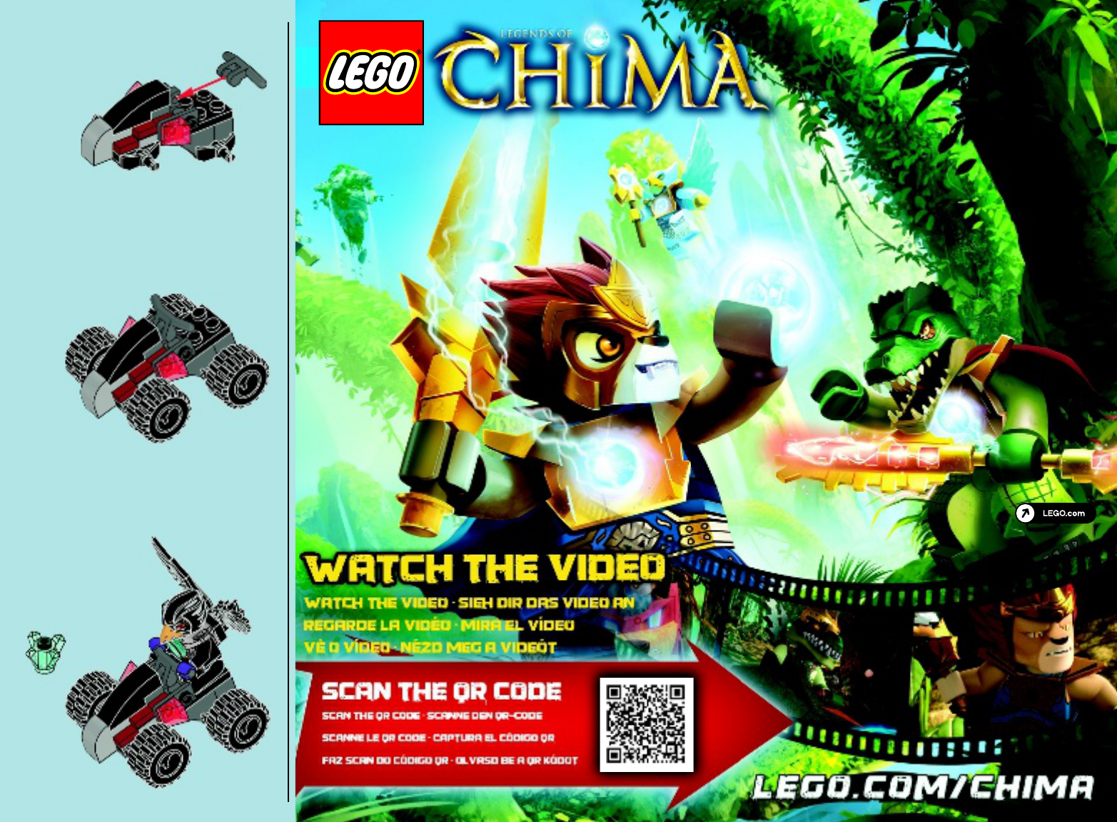 Manual Lego set 30254 Chima Razcal's double-crosser - page 2