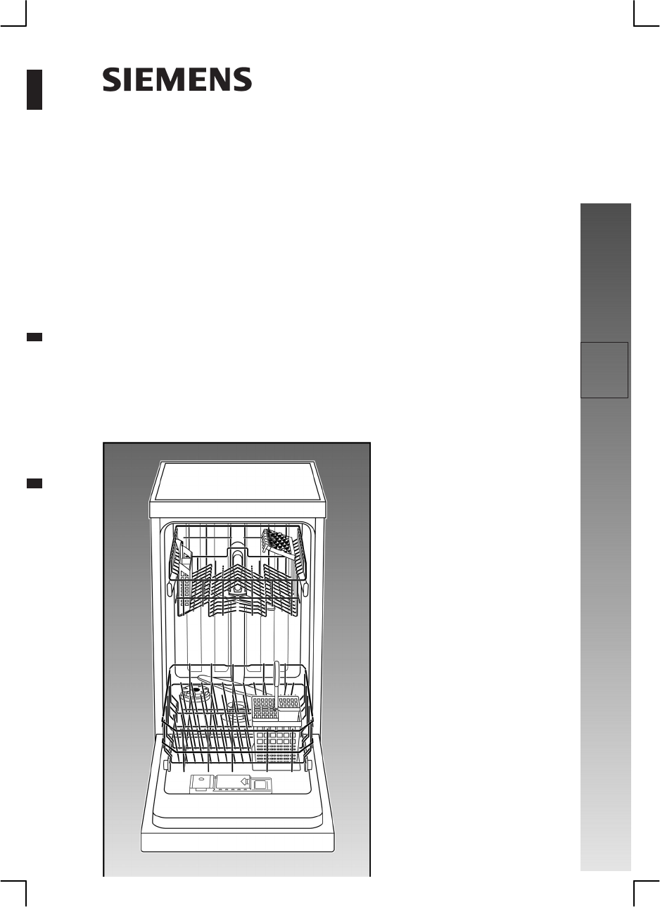 Руководство Siemens SF65A663EU Посудомоечная машина