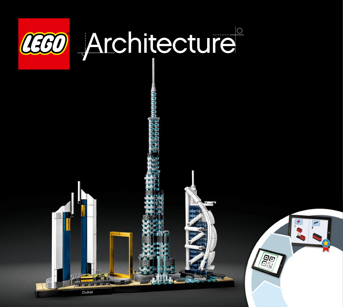 Manual Lego Set 21052 Architecture Dubai