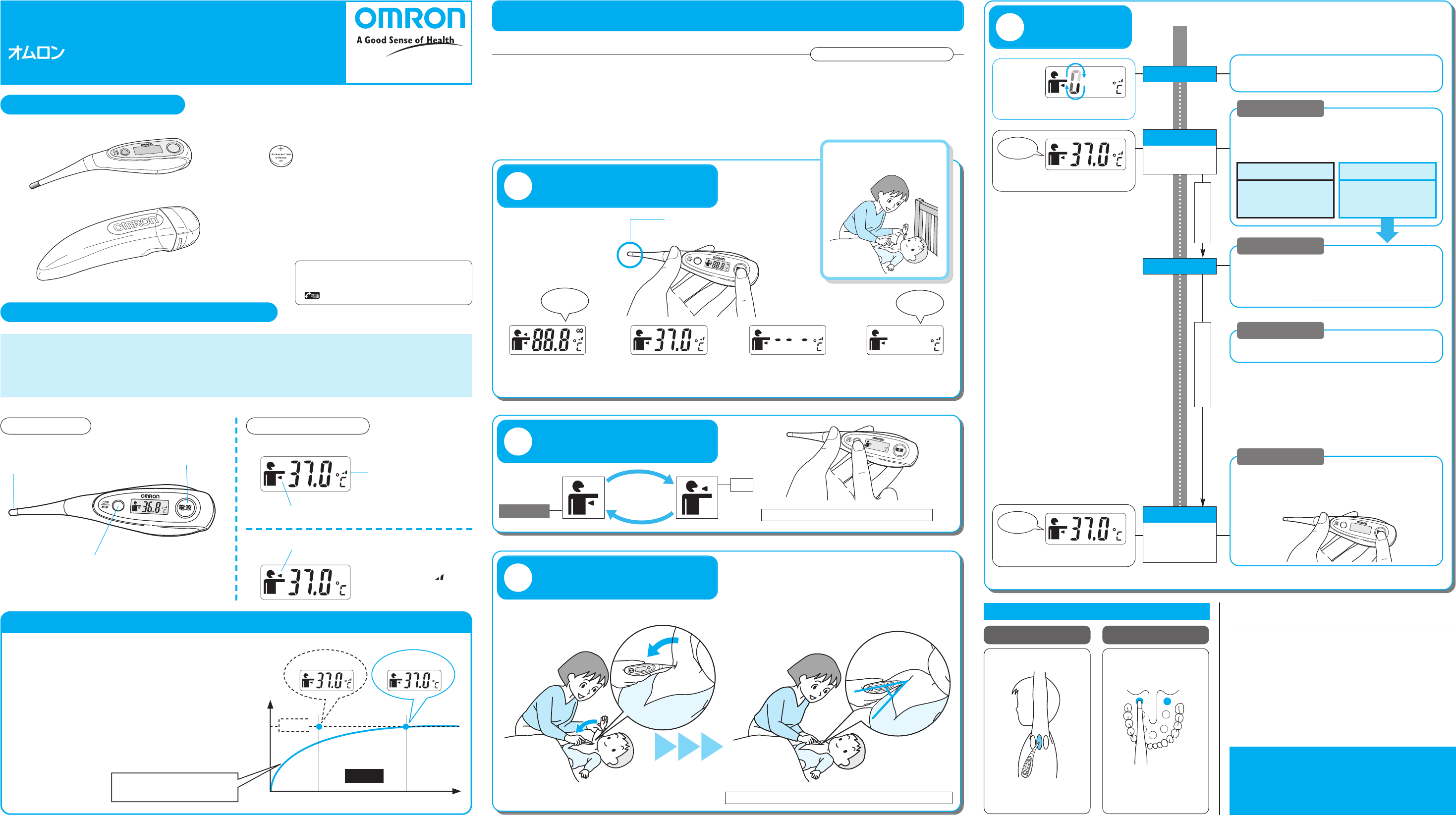 オムロン 電子体温計 けんおんくん MC-612 - 健康用品、健康器具