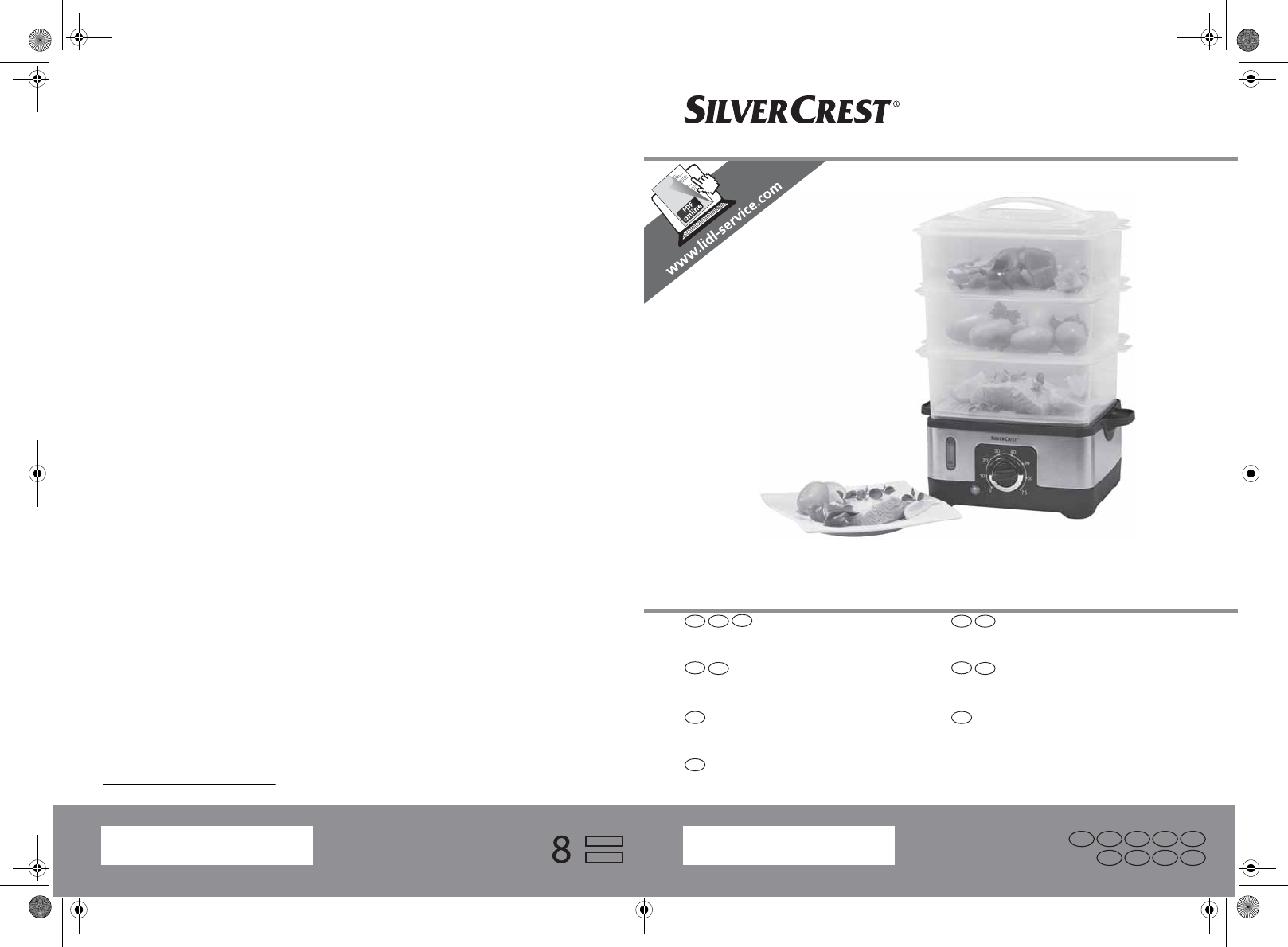 Handleiding Silvercrest Sdg C Stoomkoker