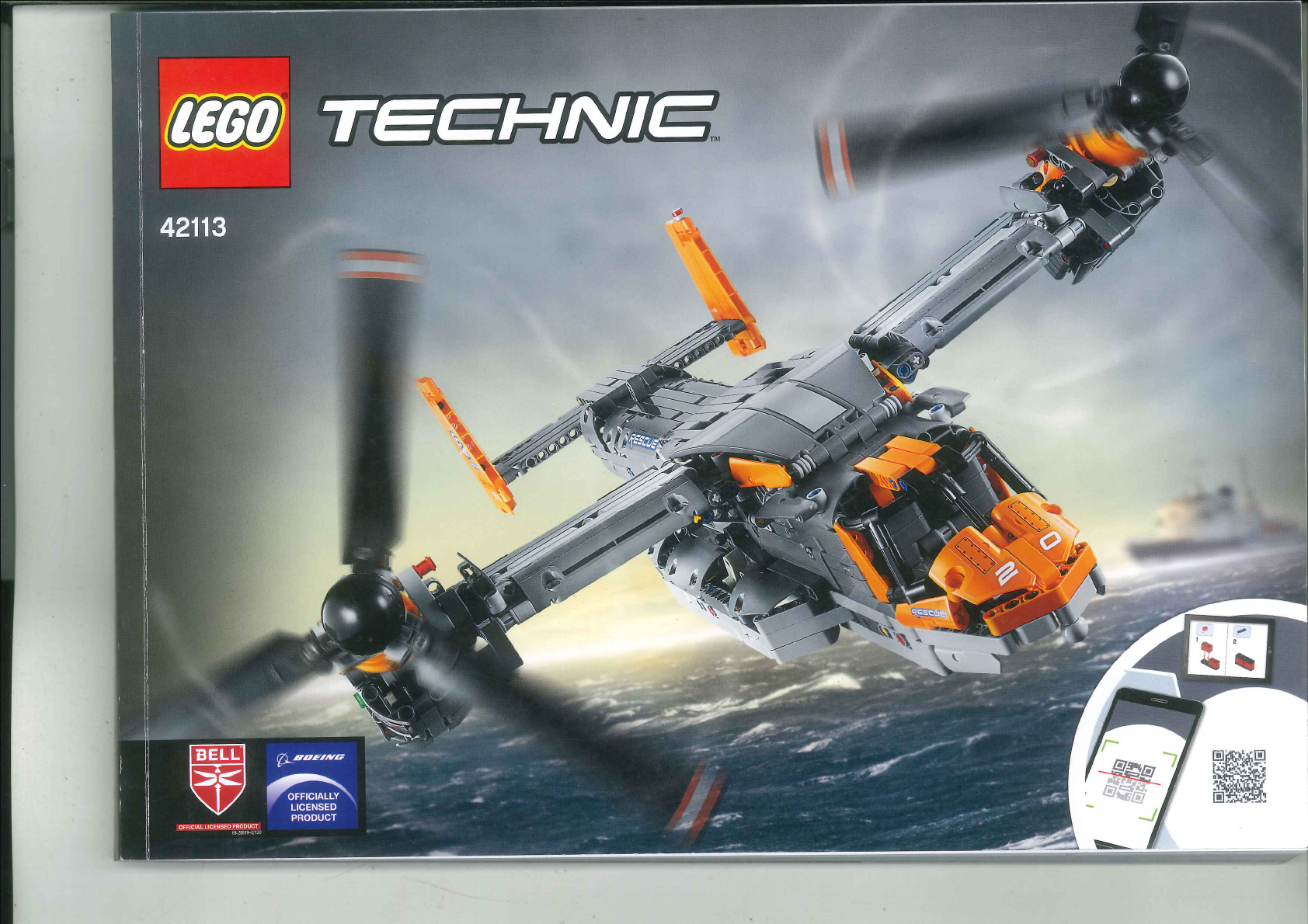 Manual Lego Set 42113 Bell Boeing V-22 Osprey