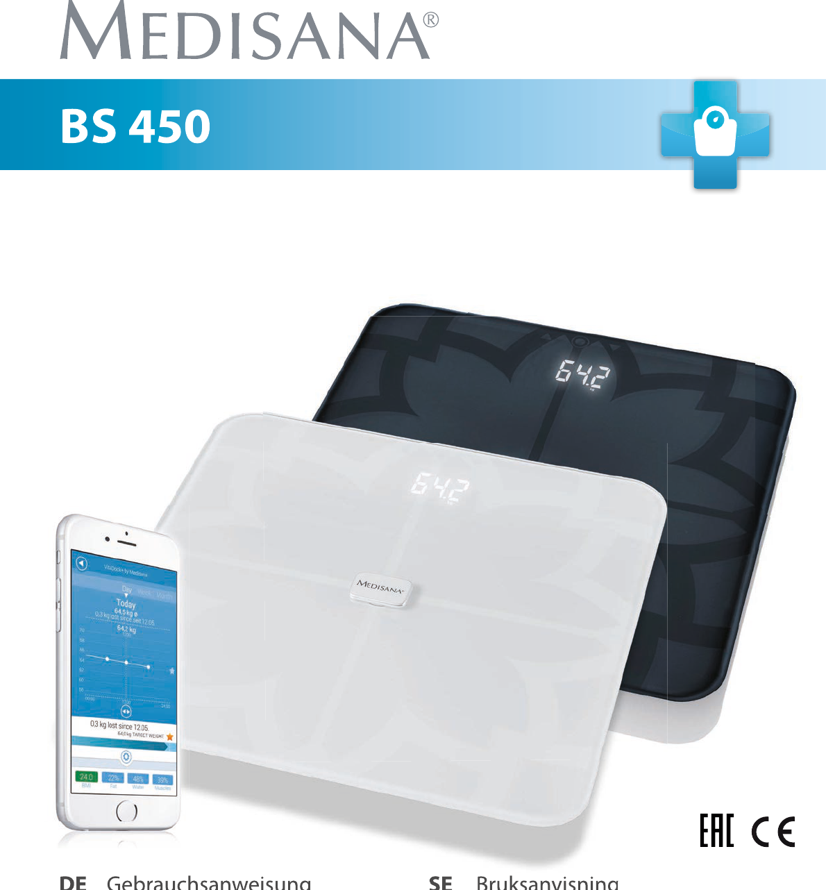 Handleiding Medisana BS 450 Connect Weegschaal