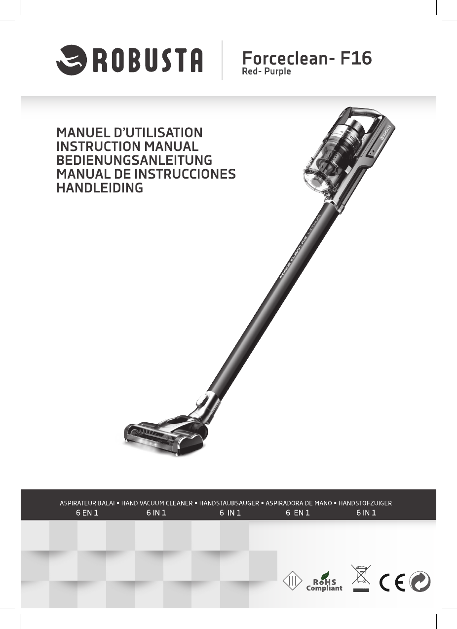 Aspirateur Balai Sans fil Robusta