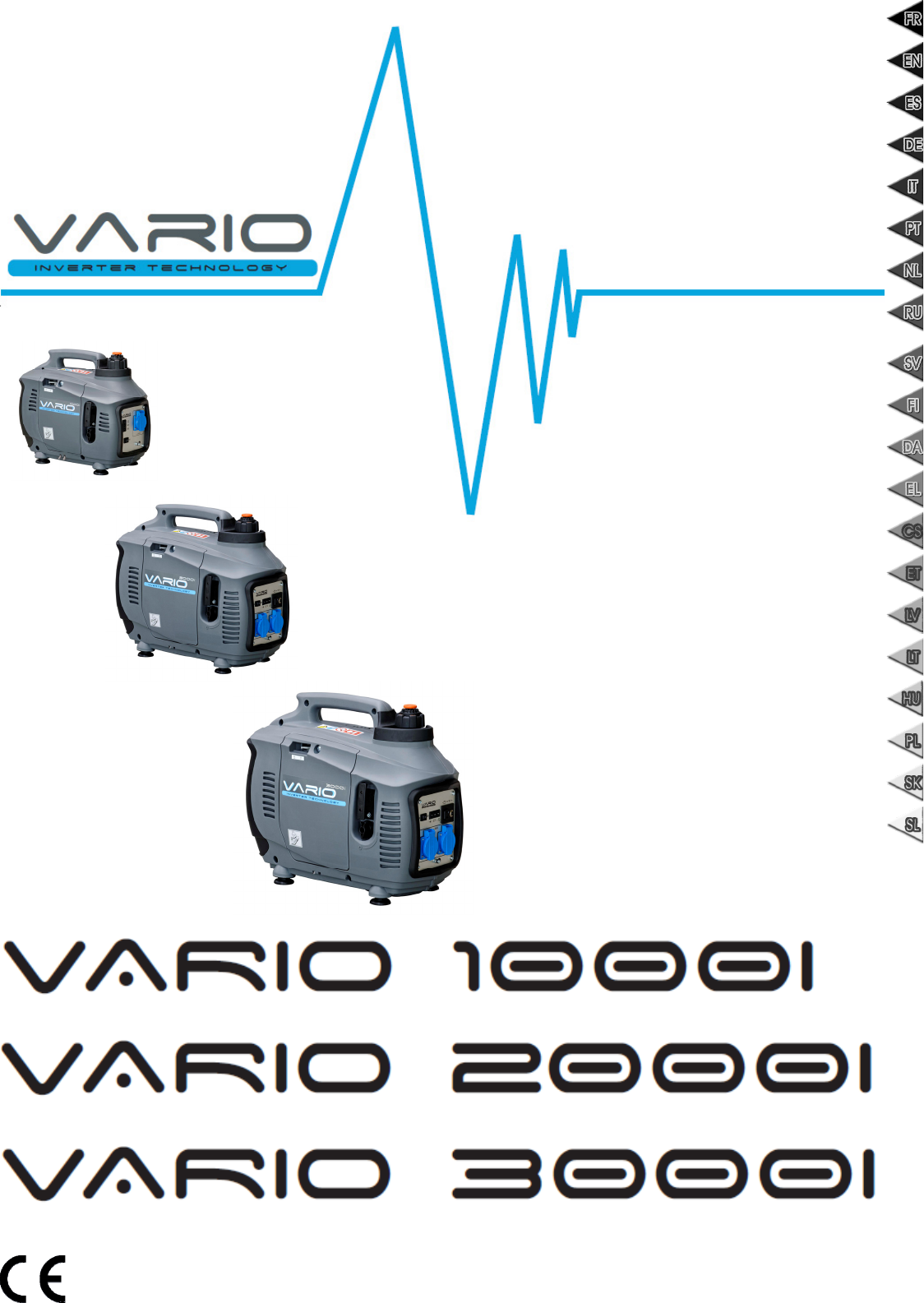 Instrukcja SDMO VARIO 3000I Generator
