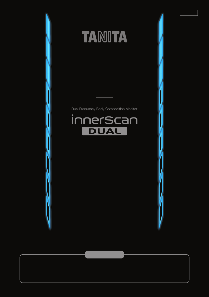 TANITA innerScan DUAL 体組成計 取扱説明書付 【公式通販】