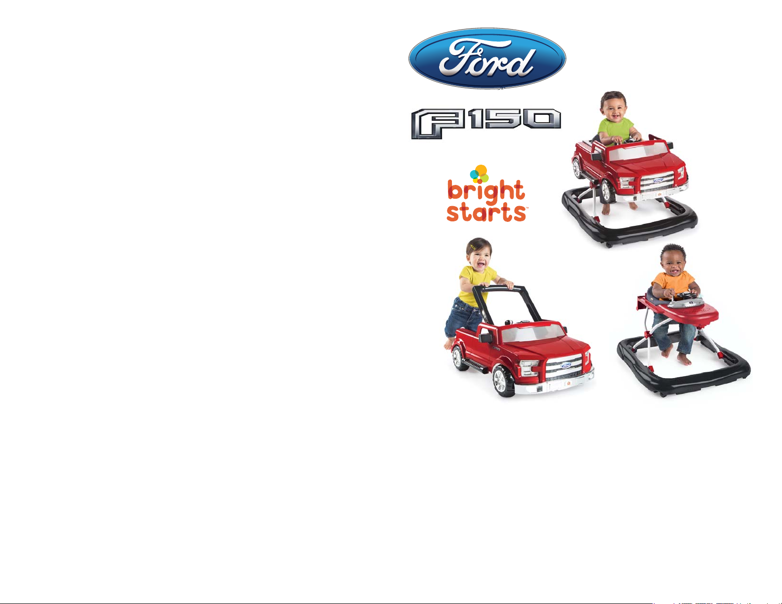 Bright starts ford 2025 f150 walker instructions