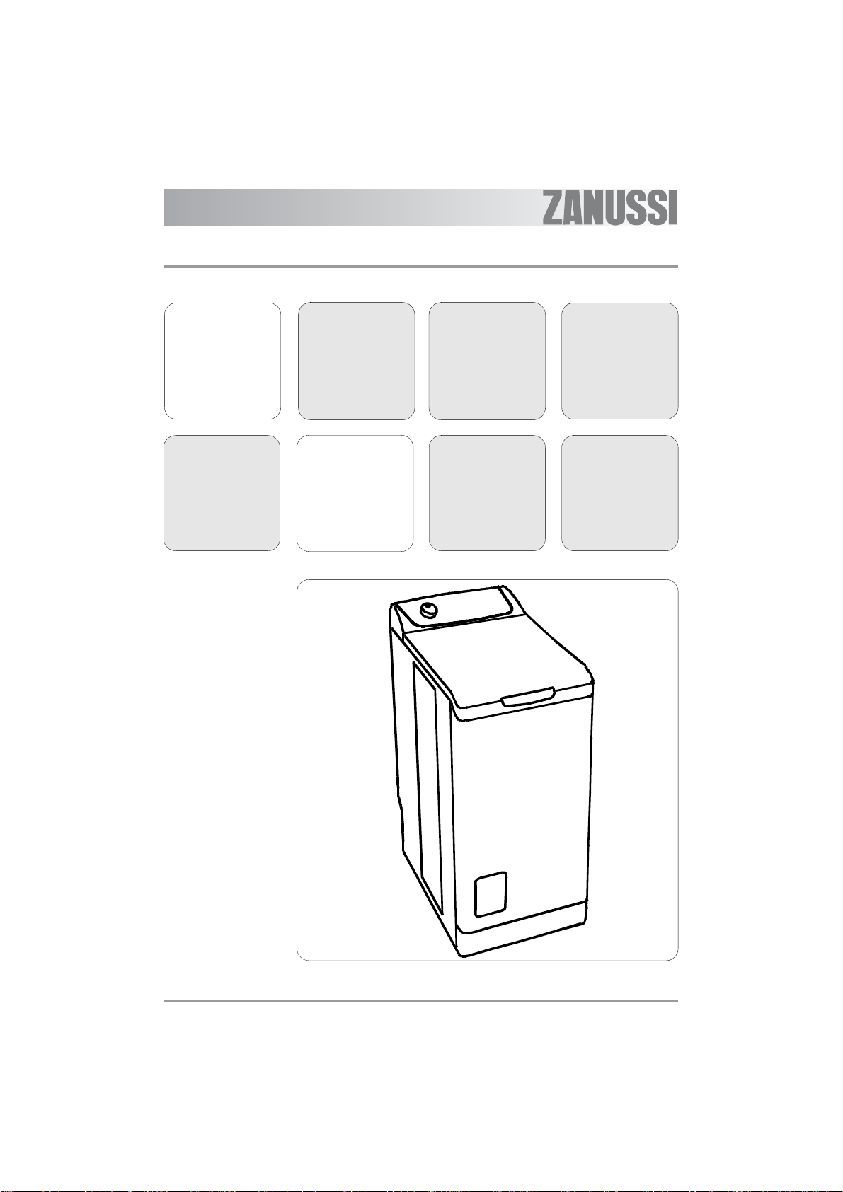 Руководство Zanussi ZWQ 5130 Стиральная машина