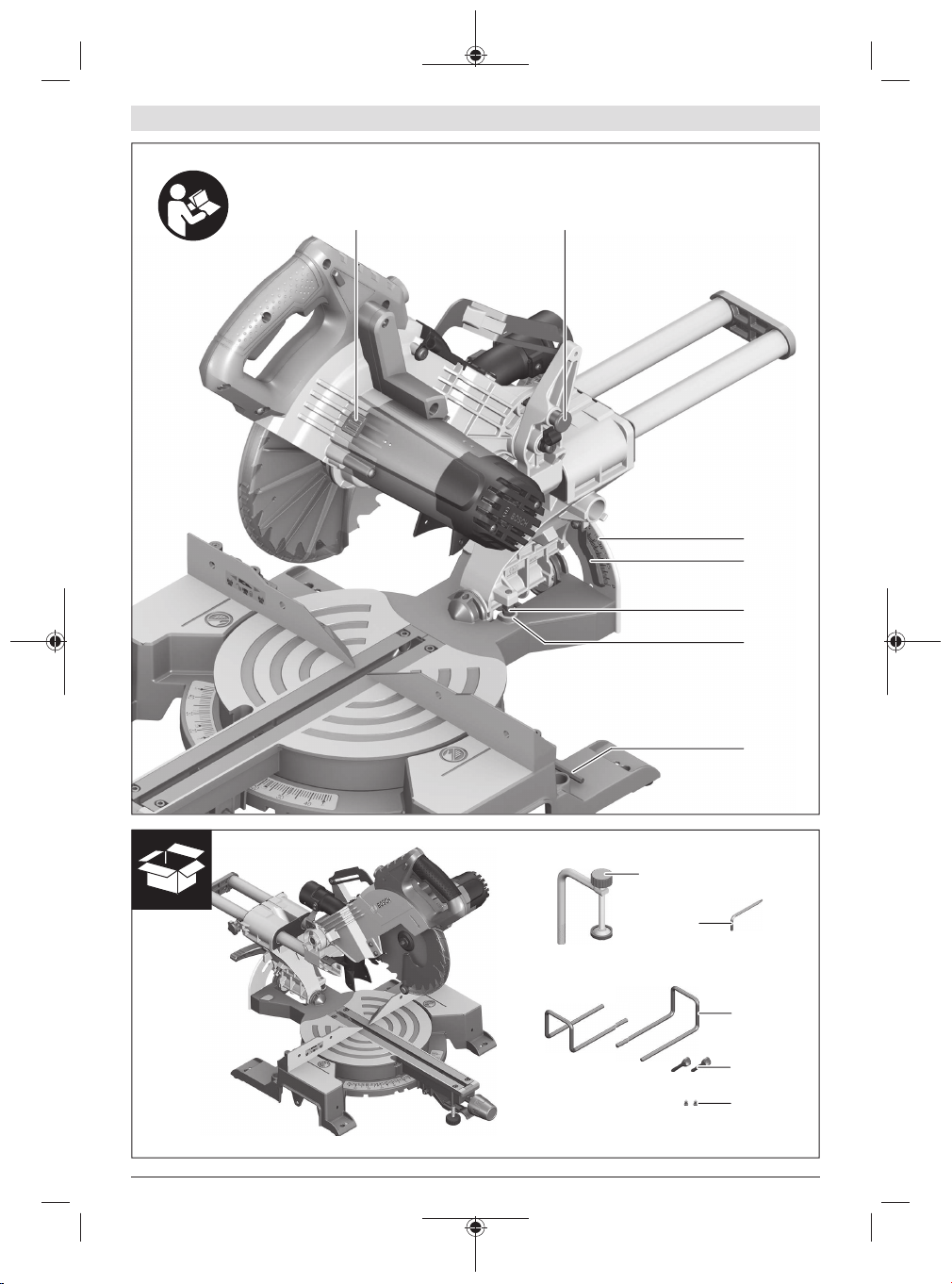 Manual Bosch GCM 80 SJ Professional Mitre Saw