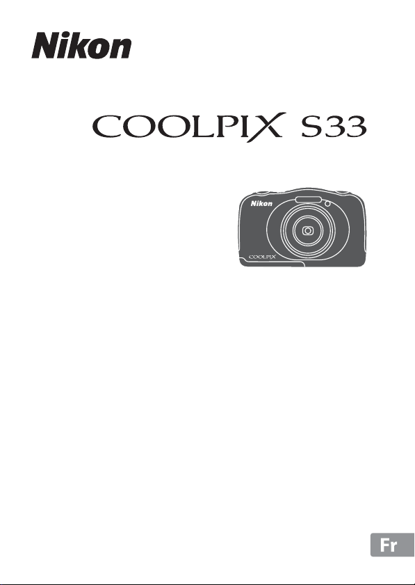Mode d’emploi Nikon Coolpix S33 Appareil photo numérique