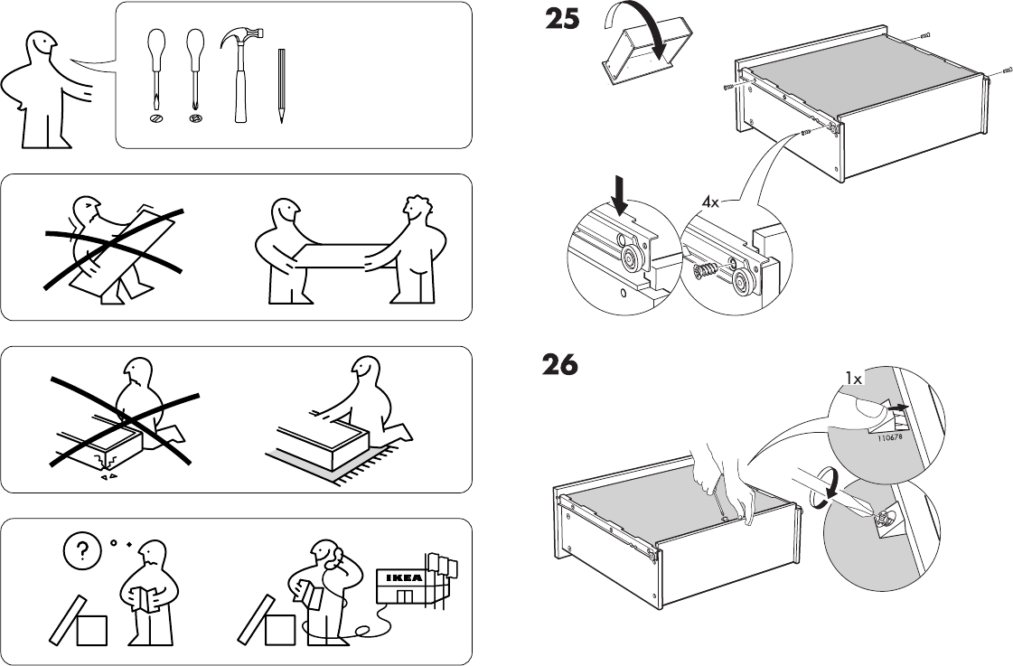 Ikea схема сборки