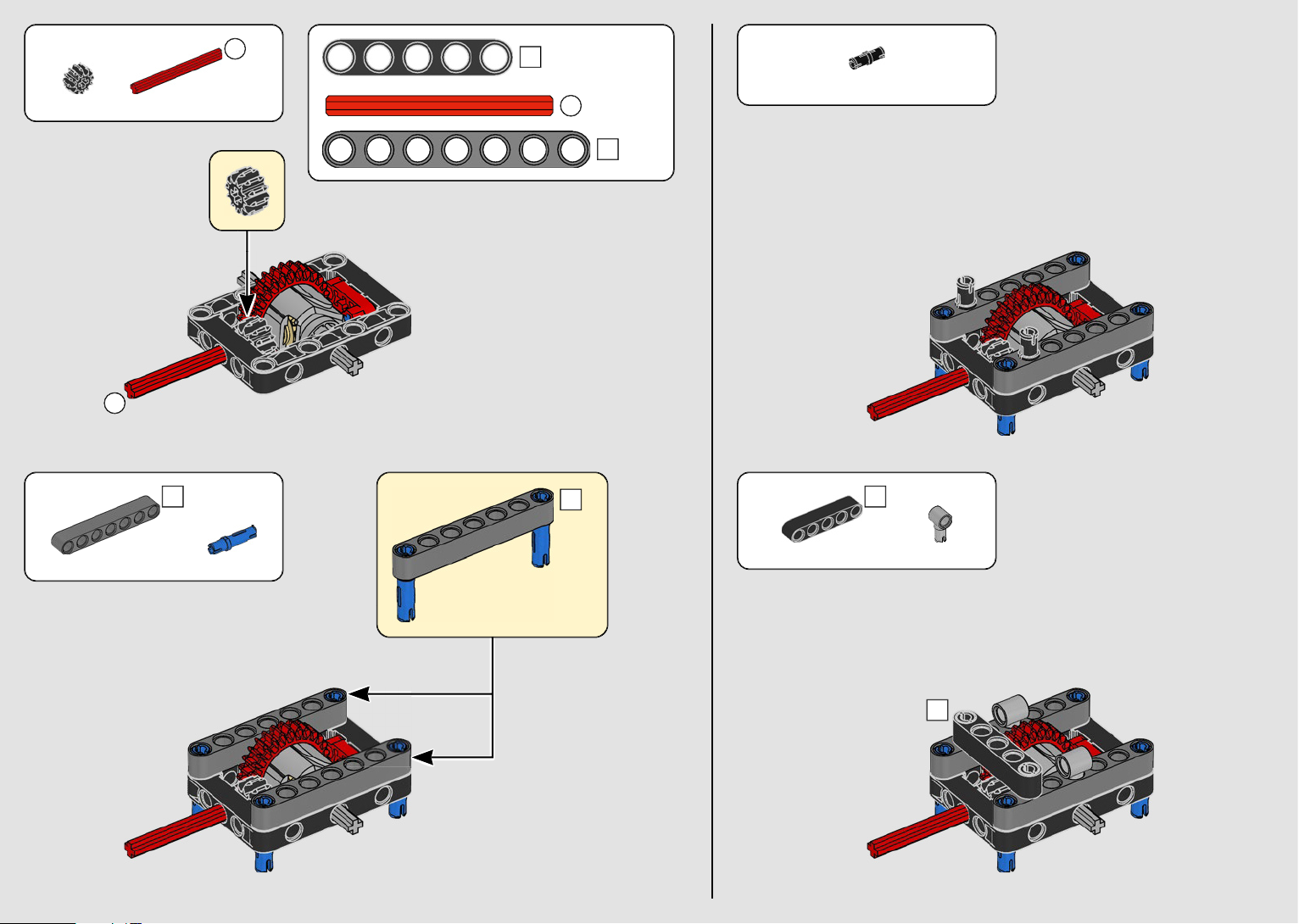 説明書 レゴ set 42129 テクニック メルセデス・ベンツ・ゼトロス - 全輪駆動トラック - ページ 140