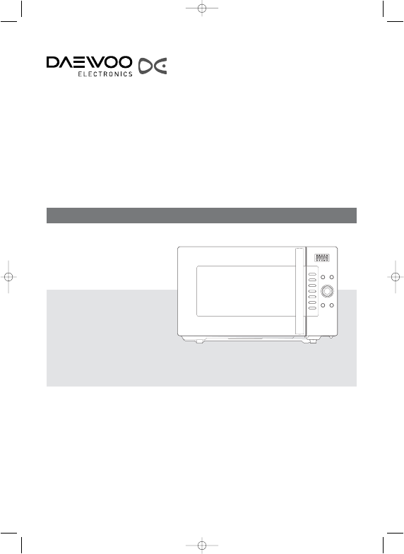 Mode d’emploi Daewoo KOC9C4T Microonde — free download