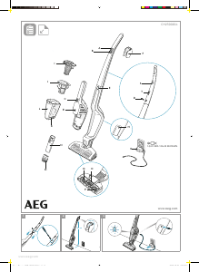 Instrukcja AEG CX7-1-30EB Odkurzacz