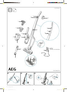 Instrukcja AEG CX7-1-30IW Odkurzacz
