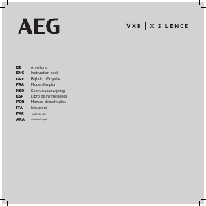 Manual AEG VX8-2-IW-A Aspirador