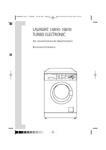 Bedienungsanleitung AEG L14810 Waschtrockner