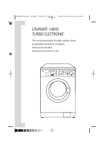 Manual de uso AEG L14810 Lavasecadora