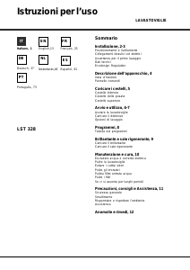 Mode d’emploi Hotpoint-Ariston LST 328 A/HA Lave-vaisselle