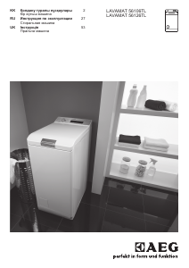 Посібник AEG L56126TL Пральна машина