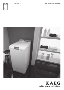 Mode d’emploi AEG L60460TL1 Lave-linge