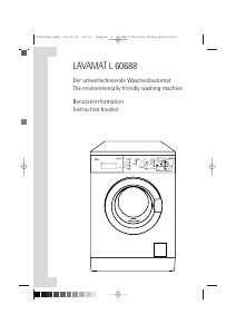 Bedienungsanleitung AEG L60688 Waschmaschine