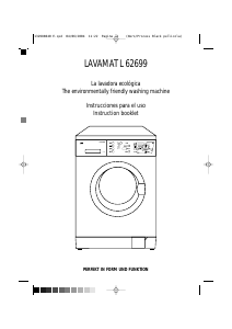 Manual AEG L62699 Washing Machine