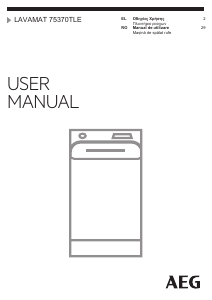 Manual AEG L75370TLE Mașină de spălat