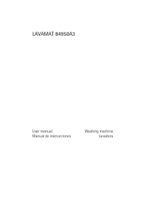 Manual de uso AEG L84950A3 Lavadora