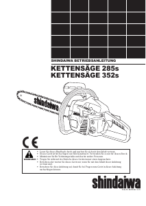 Bedienungsanleitung Shindaiwa 285s Kettensäge